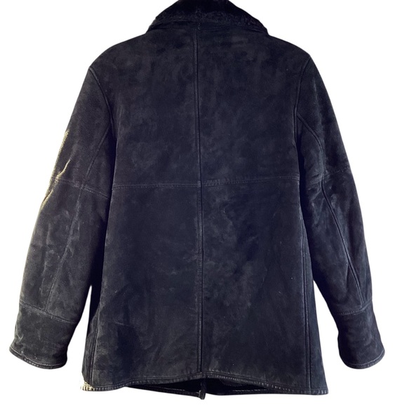 Gallery Black Genuine Leather Jacket - Picture 4 of 6